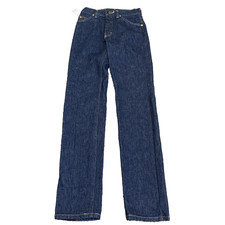 Vintage Lee Rider Denim Jeans Straight Leg Men's 26x32 USA "UNION MADE"