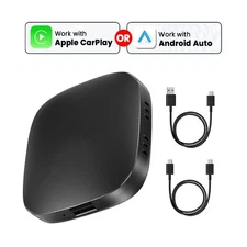 Car Wireless CarPlay & Android Auto Smart AI TV Box w/ YouTube Netflix 2GB+32GB