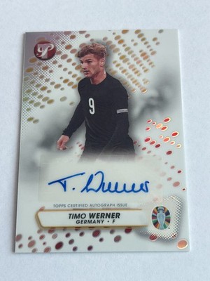 Timo Werner 2023 Topps Pristine Road to UEFA Euro 2024 - Autographs #PA-TW