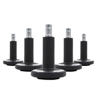 Ersatz BüRostuhl StandfüßE Filz 5X Bodengleiter STATO-M Stift 11 Mm Hjh Office