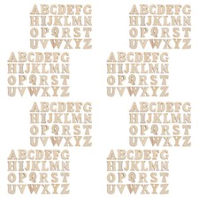 Natural Wood Letters for Wall Decor DIY Alphabet Letter Blocks