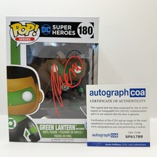 Aaron Pierre Signed Green Lantern Funko Pop FULL Graph Autograph ACOA
