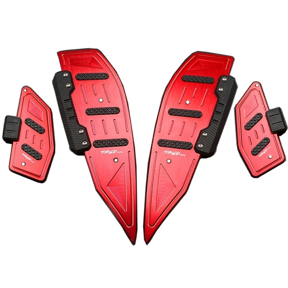 Fit For Yamaha X-MAX 300- 2017-2024 Aluminum Plate Skidproof Pedal Footpads