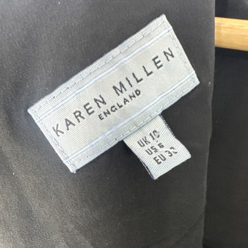 Karen Millen Celebrity Kaleidoscope Print Cocktail Races Pencil Dress Size 10UK - Picture 4 of 7