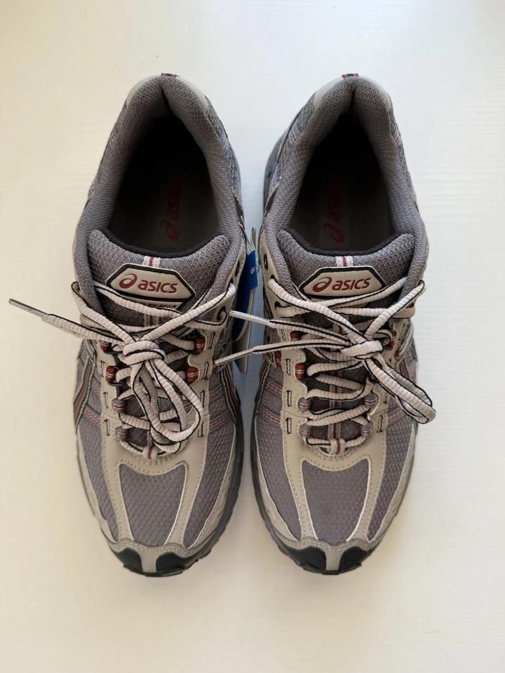 亚瑟士 GEL-ENDURO 5 运动/跑步鞋灰色/粉色/黑色女式 11 码 — 第 2/4 张图片