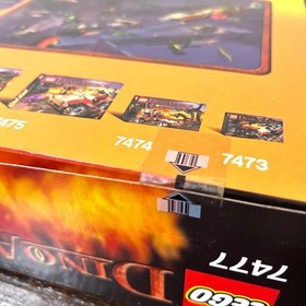 LEGO Dino Attack T-1 Typhoon vs. T-Rex 7477 In 2005 New Retired