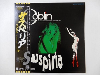 Goblin Suspiria Odeon EOS-80845 Japan promo VINYL LP OBI