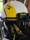 Marshall Faulk Signed St. Louis Rams Speedflex Helmet BAS Beckett Witnessed COA
