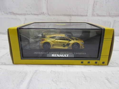 Minicar 1/43 Renault Sports Mégane Trophy Jaune D'Origine