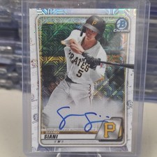 Topps Bowman Chrome Autograph Mojo Refractor - Sammy Siani #BMA-SS /11 2020
