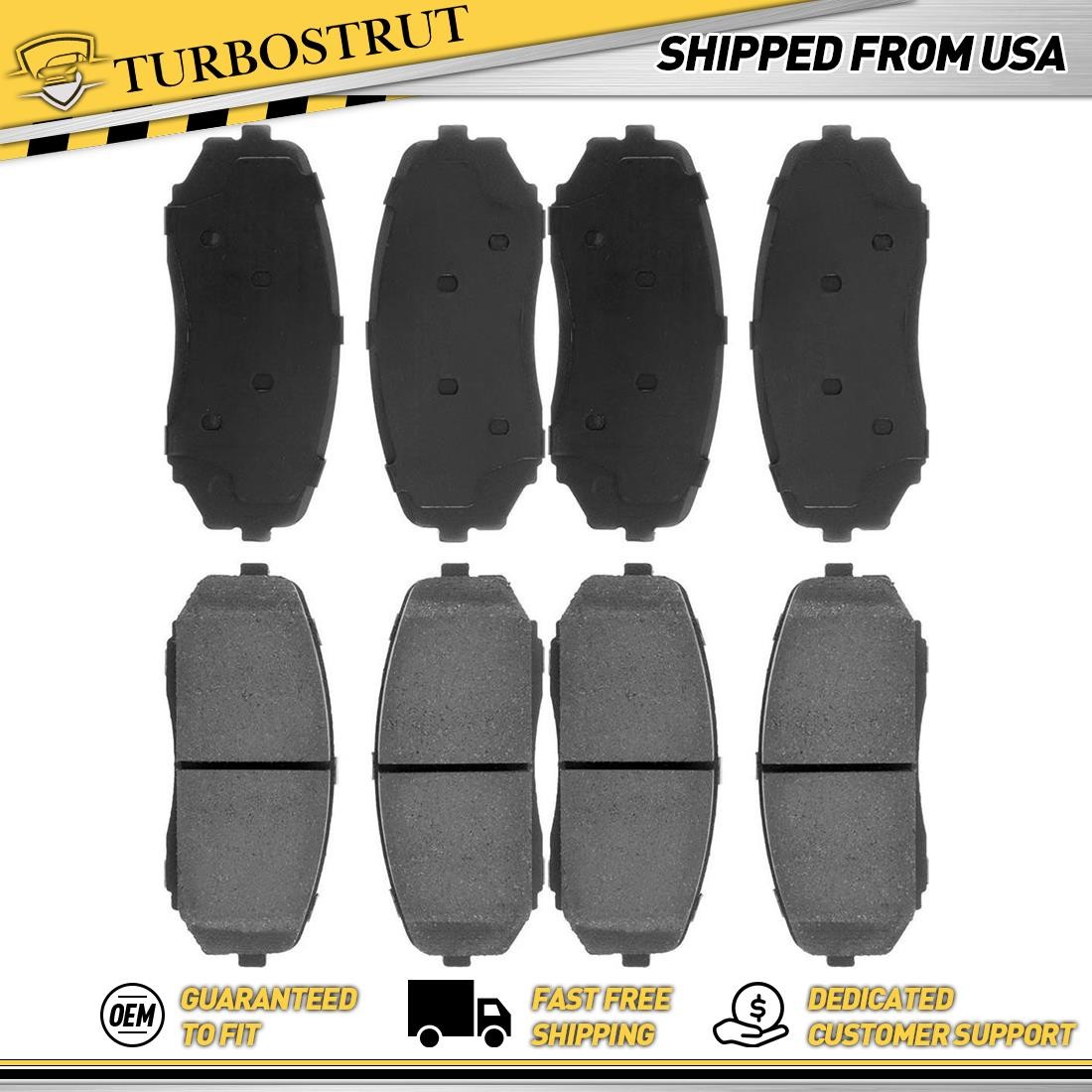 Ferrari F40 1990-1992 Front Brake pads Set P/N 334470