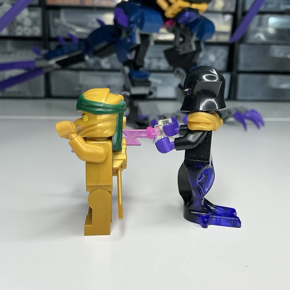 Lego Ninjago Set 71742 Overlord Dragon & Set 71700 Jungle Raider with minifigs, photo 4 of 5