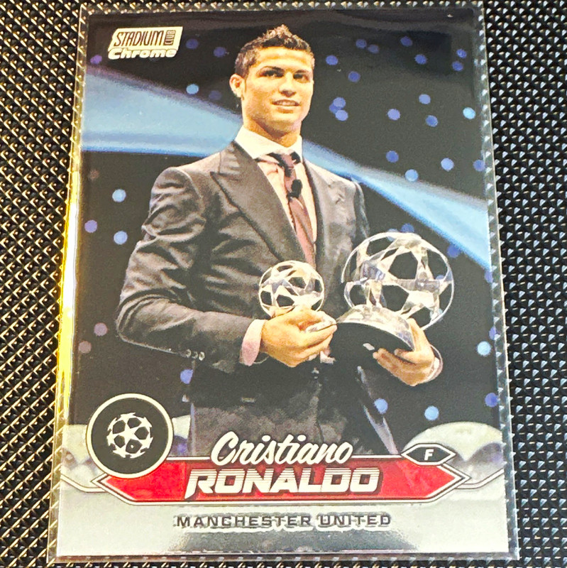 Topps Chrome UEFA Club Competitions Cristiano Ronaldo Real Madrid #7