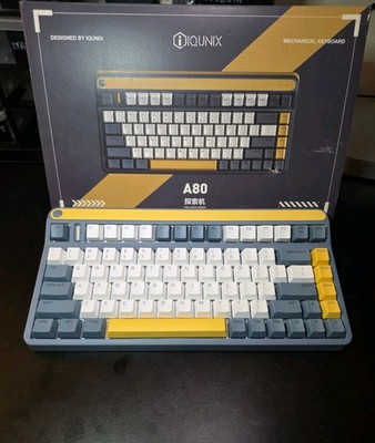 IQUNIX A80 Mechanical Keyboard 80-Key English Layout Wired USB-C