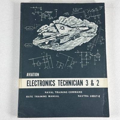 Navy Training Courses Aviation Electronics Technician 3 & 2 handbook 10317-E