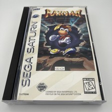 Rayman (Sega Saturn, 1995) CIB Complete Near Mint Reg Ubi Soft