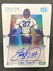Bo Jackson Battle Arena * STEADY EDDIE * Steel Foil ON CARD AUTO ( Eddie George)