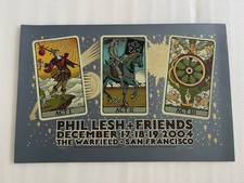 Phil Lesh & Friends Grateful Dead Poster Gary Houston 2004 Warfield Theatre SF
