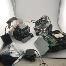 DIY Robotics Kit Parallax BoeBot  Microcontroller  Parts  Untested G2U