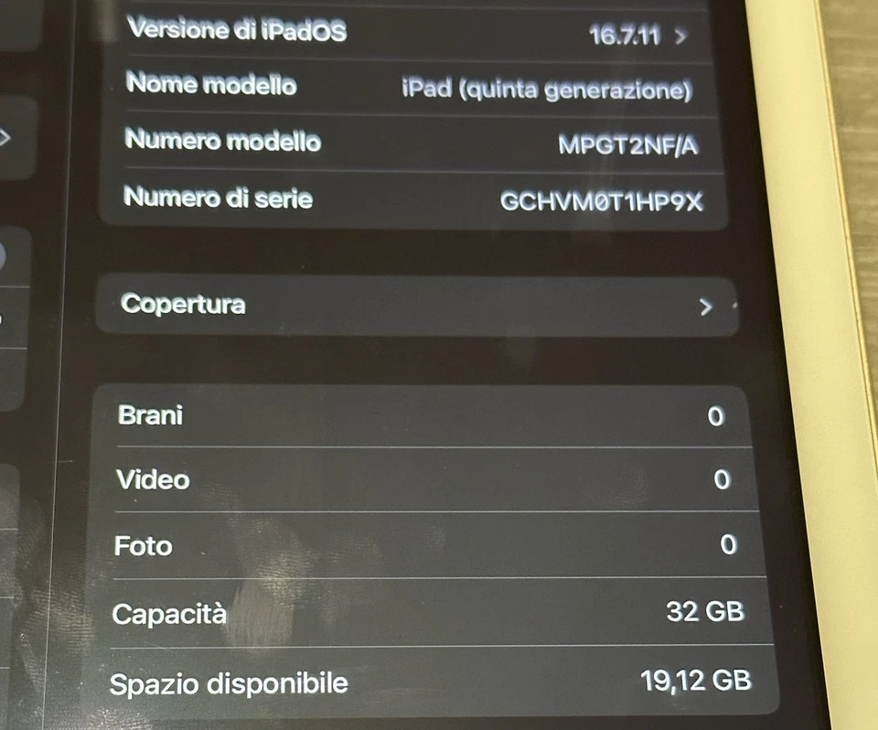 Apple iPad 9.7” Wi-Fi Oro Completo - Immagine 4 di 4