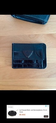 JOOP! Herren Geldbörse Leder schwarz Bifold faltbar mit Logo