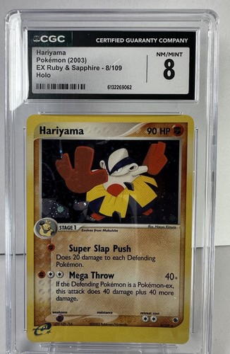 Hariyama graded CGC 8 for sale on eBay