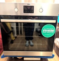 💥 AEG BPS355061M PYROLYTIC BUILT-IN SINGLE OVEN 💥 Superb