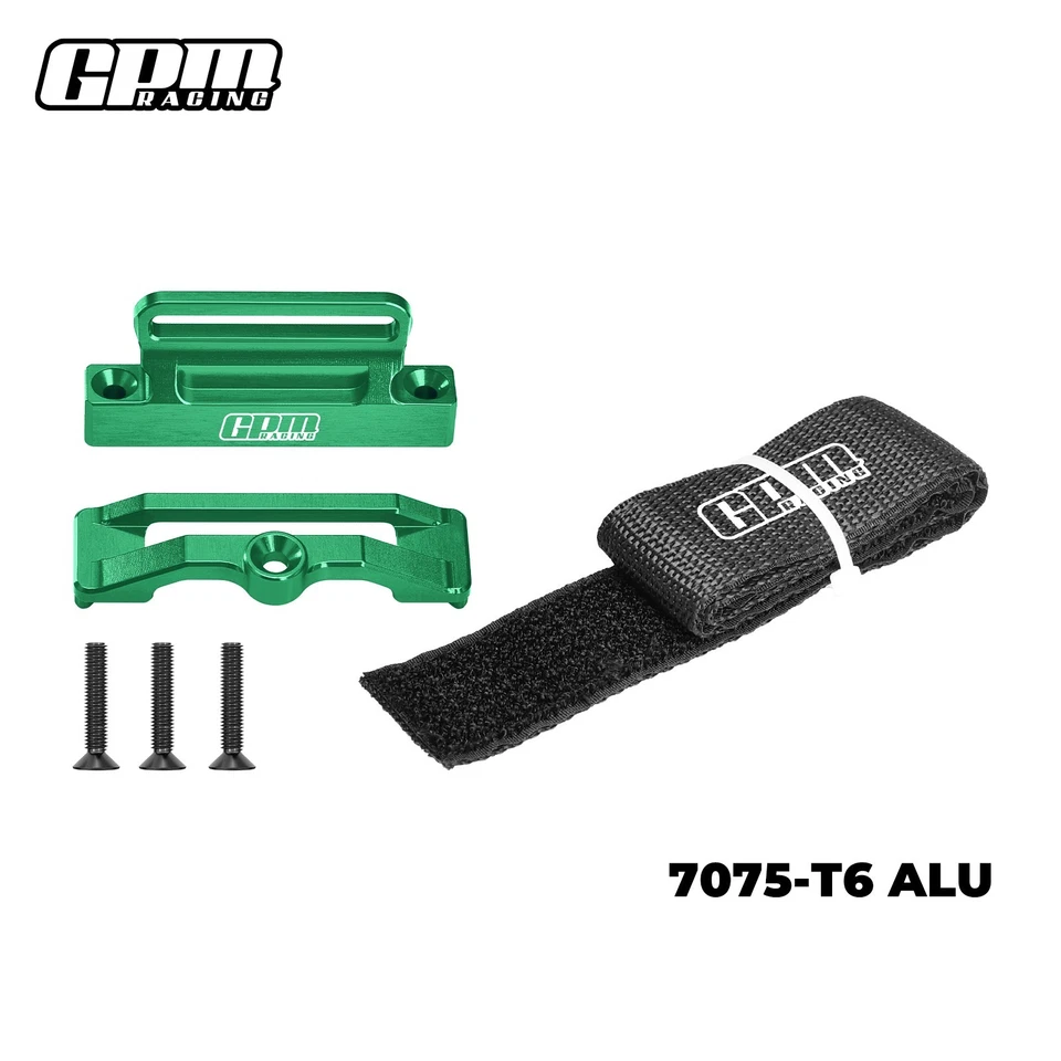 GPM 7075 Alu Retainer Battery Hold-Down Fit Big Batteries TRAXXAS 1/10 Slash 2WD - Image 3 of 4