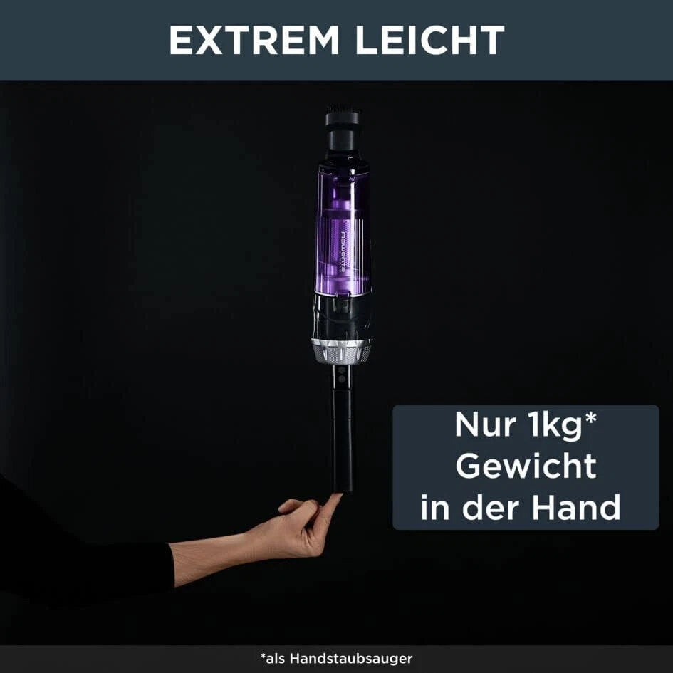 Rowenta X-Nano RH1128 Akkustaubsauger 2-in-1 Akku Staubsauger Ultraleicht - Bild 2 von 4