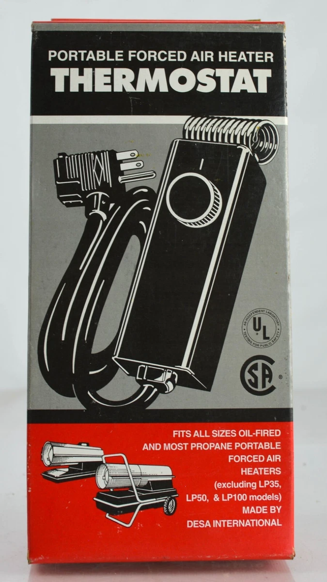DESA INTERNATIONAL HA1210 Portable Forced Air Heater Thermostat Sensor All  Sizes | eBay