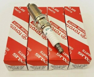 LEXUS OEM FACTORY IRIDIUM SPARK PLUG SET 2013-2018 ES300H ( 90919-01259 ) 