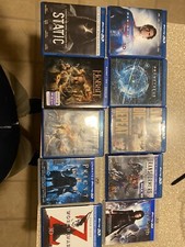 lot of 10 3DBlu Ray movies horror comedy action drama kids