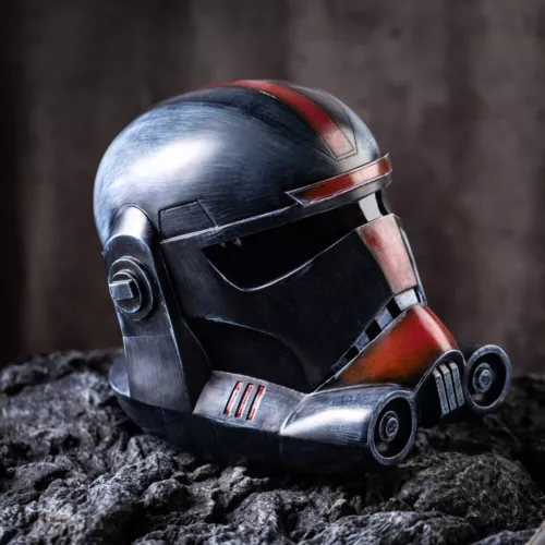 Máscara de cazador de Star Wars escuadrón clon casco portátil colección cosplay utilería regalo - Imagen 16 de 25