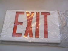 NEW Exit Sign 12-1/4" x 7-1/2"   *FREE SHIPPING*