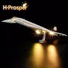LED Light Set For LEGO 10318 Concorde Airbus DIY Decorative Lamp No Model