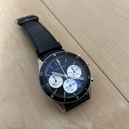 DAN HENRY Chronograph 1963 Vintage Orologio al quarzo da uomo USATO - Foto 2 di 5