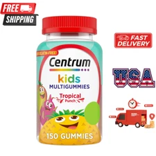 Centrum Kids Multivitamin Gummies Tropical Punch Flavor 110 count