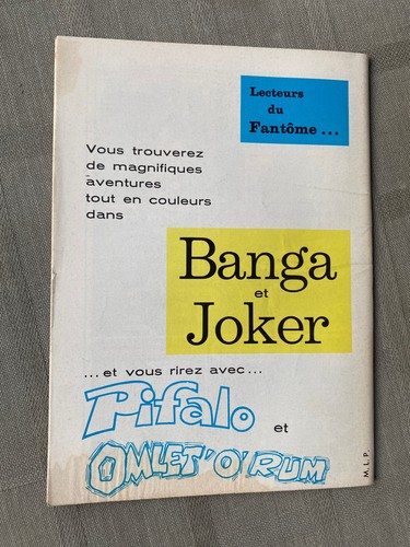 LE FANTÔME 1re SÉRIE N°184 TABOU 1968 EN TRÈS BON ÉTAT - Photo 2/4