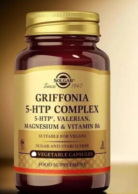 Solgar Griffonia 5-HTP Complex vegetable capsules (90) BBE 03/2027