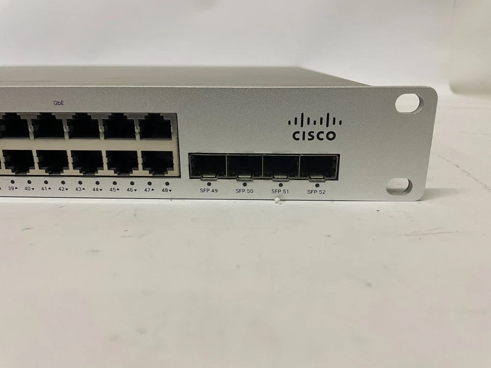 Cisco Meraki MS220-48-HW 48-Port Cloud Access Switch *Tested For Power* - Image 3 of 4