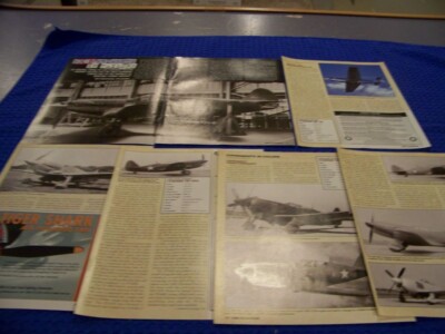 AIRCRAFT EXPERIMENTS ''IN FAILURE''...PHOTOS/VARIANTS/DETAILS..RARE...(707GG)