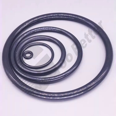 O-ring Rubber Nitrile NBR Cross Section=5.0mm Oil Resistant Seals OD=15mm~420mm