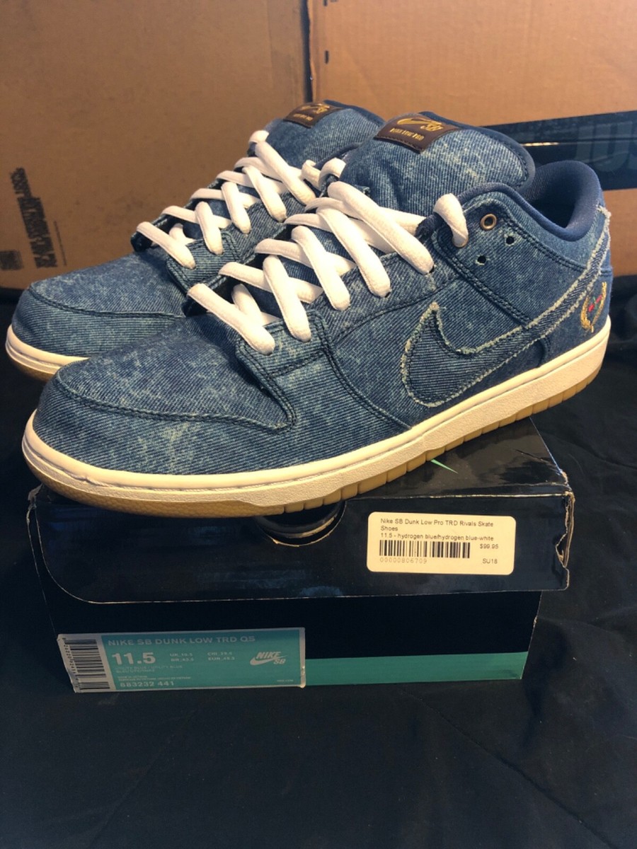 Size Nike SB Dunk TRD QS Low East West Pack Pre-owned with