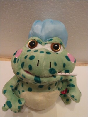 Dancing & Singing Fever Frog Cuddle Barn Animal Plush Get Well Soon Gift