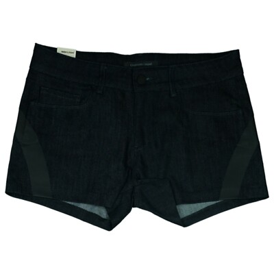 Chalayan Mavi Bonded Capri Short Bermuda stretch Hot pant 36 S W28 Darkblue NEU