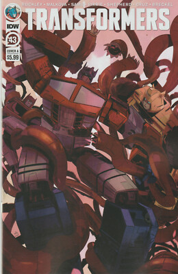 IDW COMICS TRANSFORMERS #43 MAY 2022 VARIANT A 1ST PRINT NM
