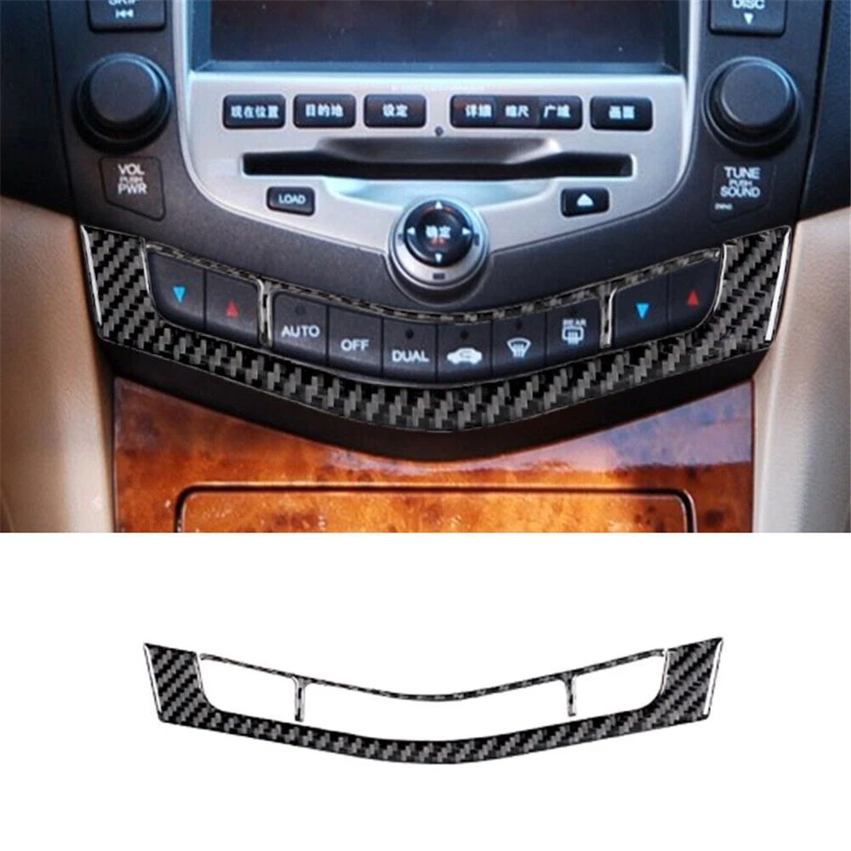 Juego de 17* cubiertas decorativas interiores de fibra de carbono para Honda Accord SEDAN 2003-2007 Foto 3 de 4