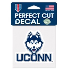 UConn Huskies 4 Inch Color NCAA Perfect-Cut D...
