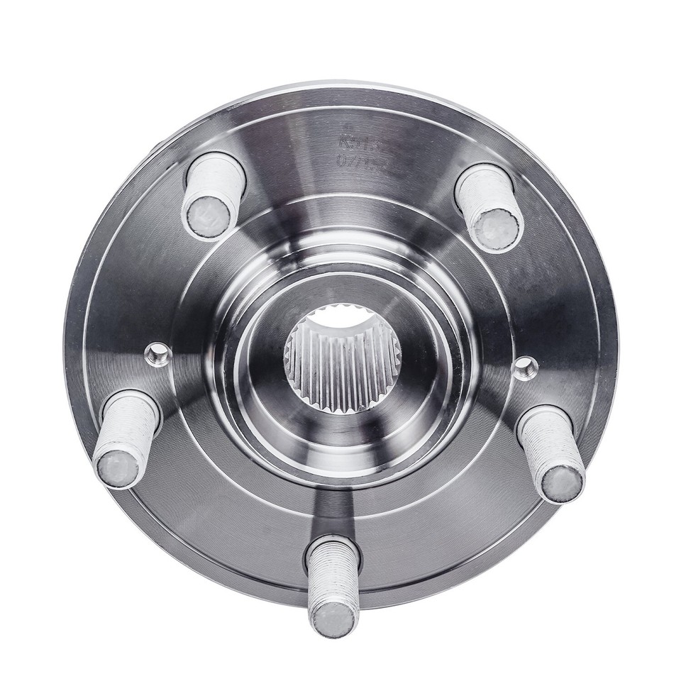 Front Wheel Hub Bearing Replacement Hub Bearing Assembly - Front Detroit Axle - 2 Front Wheel Bearing Hubs For 2009-2015 Honda Pilot, 2007-2013 Acura MDX ZDX [5-Lug W/ABS], Wheel Bearing Hubs Assembly - Foto 3