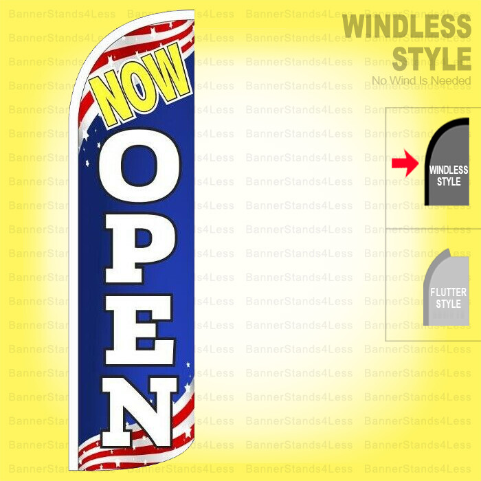 SNOWBALLS - Windless Swooper Flag Feather Banner Sign